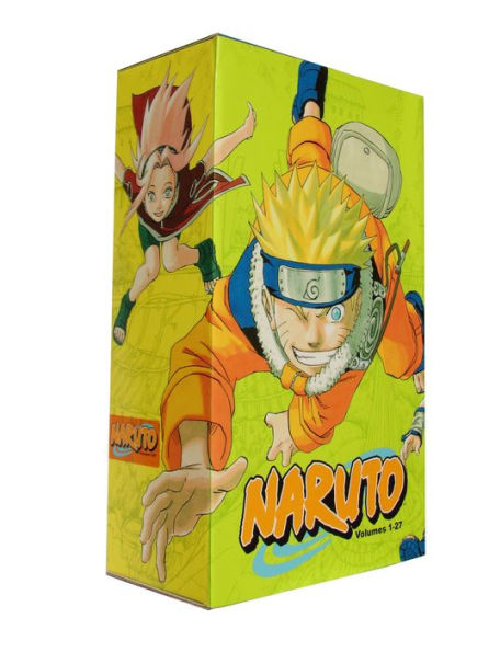 Naruto Box Set 1: Volumes 1-27 with Premium