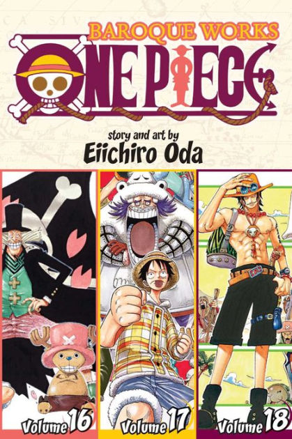 One Piece (Omnibus Edition), Vol. 6: Baroque Works Vols. 16-17-18
