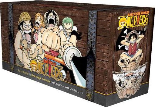 One Piece Box Set 1: East Blue and Baroque Works: Volumes 1-23 with Premium  by Eiichiro Oda, Paperback