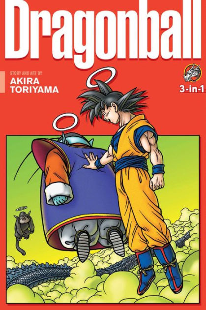 Kit Dragon Ball Z: Action Figure Goku + Mangás - Vol. 40, 41 e 42