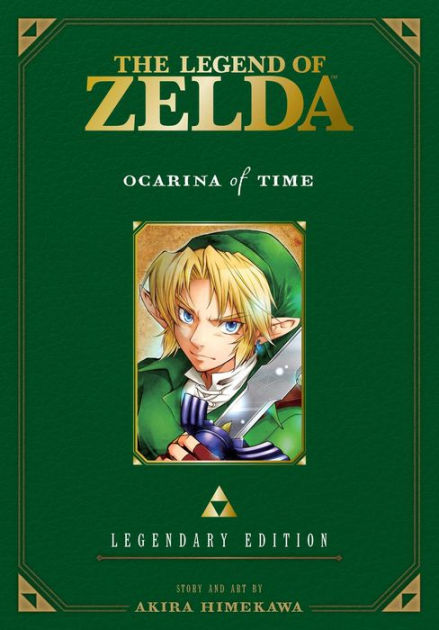 The Legend of Zelda Ocarina of Time Part 1 & 2 Manga Books Akira Himekawa