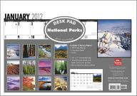 National Parks 2012 Desk Pad
