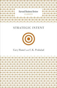 Title: Strategic Intent, Author: Gary Hamel