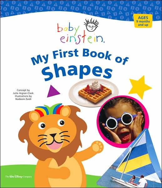 Baby Einstein Shapes Flip Flap Book by Julie AignerClark, Nadeem