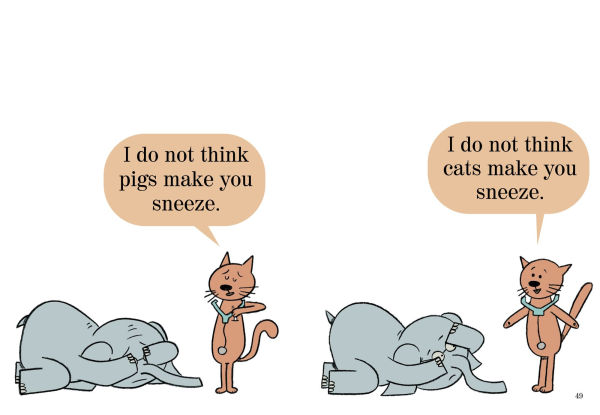 Pigs Make Me Sneeze! (Elephant and Piggie Series)