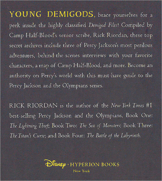 The Demigod Files (Percy Jackson and the Olympians Series)