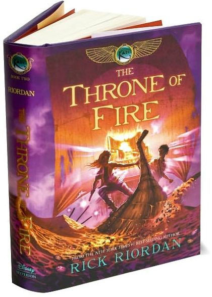 The Throne of Fire (Kane Chronicles Series #2)