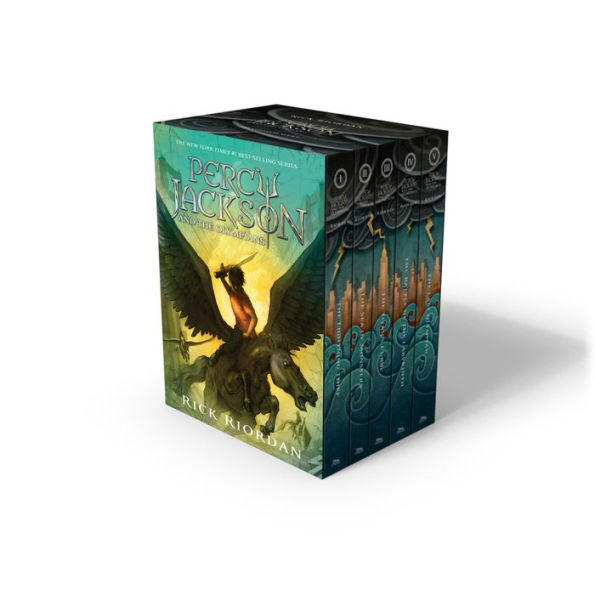 Percy Jackson and the Olympians Hardcover Boxed Set, Books 1-5