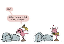 Alternative view 4 of Listen to My Trumpet! (Elephant and Piggie Series)