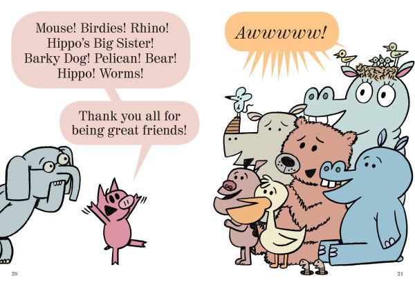 The Thank You Book (Elephant and Piggie Series)