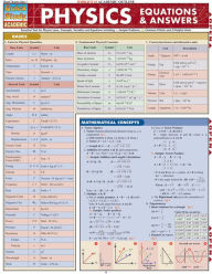 Title: Physics Equations & Answers: QuickStudy Laminated Reference Guide, Author: Mark Jackson PhD
