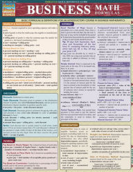 Title: Business Math Formulas: QuickStudy Laminated Reference Guide, Author: Ravi Behara