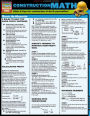 Construction Math: QuickStudy Laminated Reference Guide