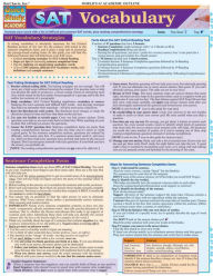 Title: Sat Vocabulary, Author: BarCharts Publishing