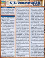 Title: U.S. Constitution: a QuickStudy Laminated Reference Guide, Author: BarCharts Publishing
