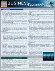 Title: Business Communications: QuickStudy Laminated Reference Guide, Author: BarCharts Publishing