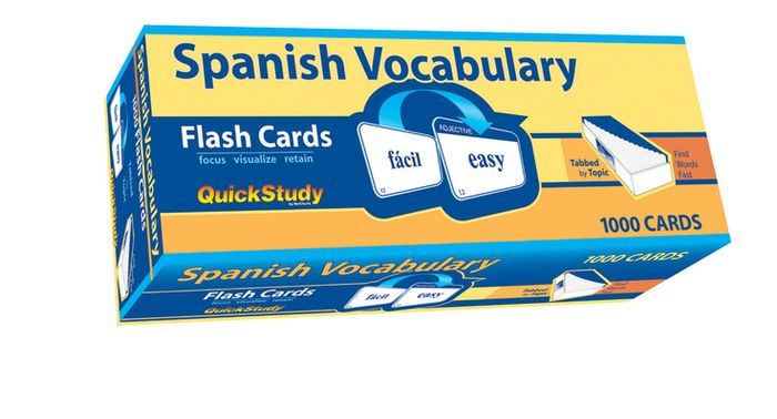 Spanish Vocabulary by BarCharts, Inc.