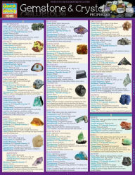 Title: Gemstone & Crystal Properties: QuickStudy Laminated Reference Guide, Author: Jennifer Billock