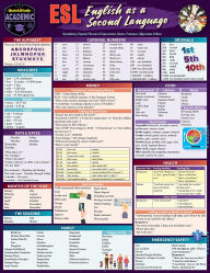 Title: ESL - English as a Second Language: a QuickStudy Laminated Reference Guide, Author: Misa Lindberg