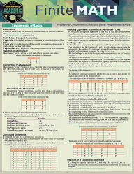 Title: Finite Mathematics: a QuickStudy Laminated Reference Guide, Author: Expolog