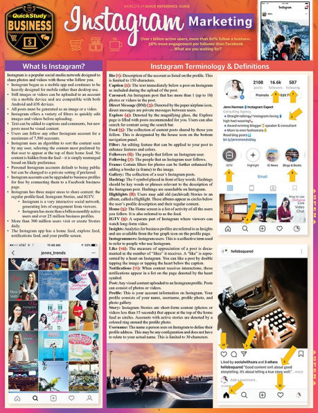 Instagram Marketing: a QuickStudy Laminated Reference Guide
