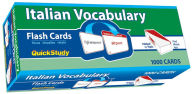 Title: Italian Vocabulary Flash Cards (1000 cards): a QuickStudy Reference Tool, Author: Joseph Levi