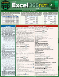 Title: Excel 365 - Pivot Tables & Charts: a QuickStudy Laminated Reference Guide, Author: Curtis Frye