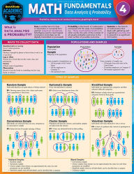 Title: Math Fundamentals 4 - Data Analysis & Probability: a QuickStudy Laminated Reference Guide, Author: Peggy Warren