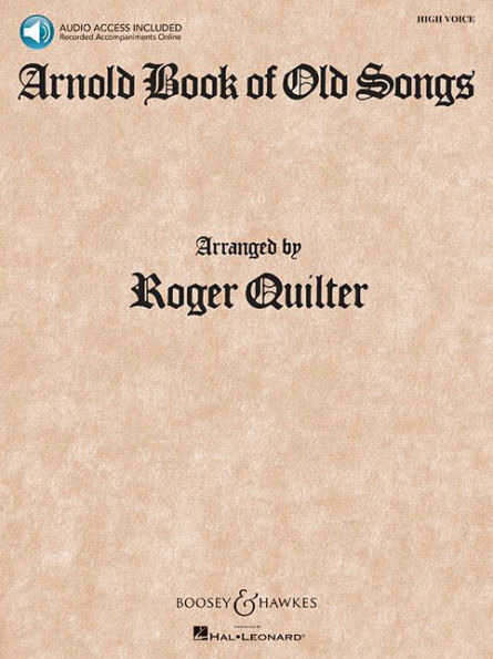 Arnold Book of Old Songs: High Voice