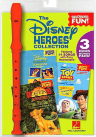 The Disney's Hero Collection - Recorder Fun! 3-Book Bonus Pack