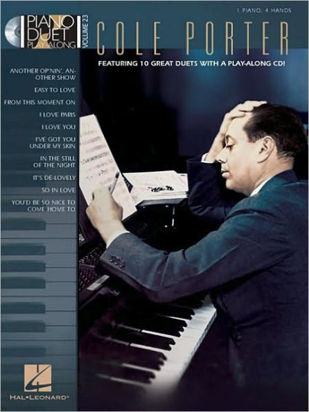 Cole Porter: Piano Duet Play-Along Volume 23