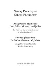 Title: 8 Pieces from Romeo and Juliet: for Viola and Piano, Author: Sergei Prokofiev