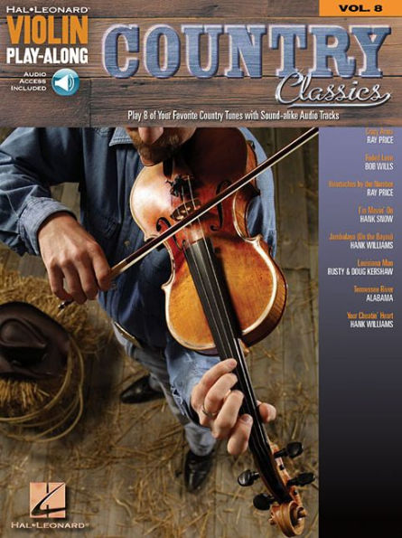 Country Classics - Violin Play-Along, Volume 8