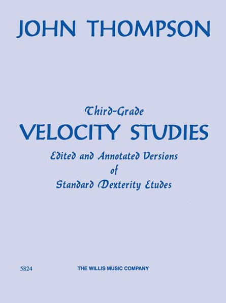 Third Grade Velocity Studies: Mid-Intermediate Level