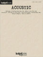 Acoustic - Budget Books