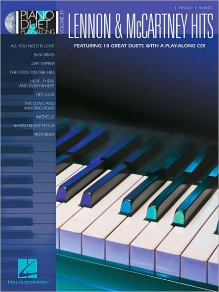 Lennon & McCartney Hits: Piano Duet Play-Along Volume 39