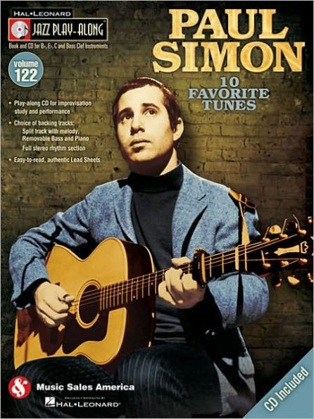 Paul Simon: Jazz Play-Along Volume 122