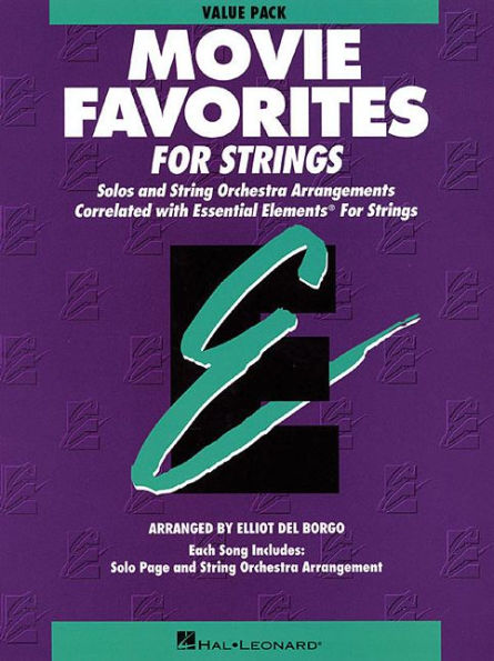 Essential Elements Movie Favorites for Strings: Value Pack (24 part books, conductor score and CD)