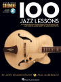 100 Jazz Lessons Guitar Lesson Goldmine Series Book/Online Audio