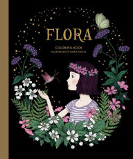 Free pdf computer ebook download Flora Coloring Book 9781423653554 (English Edition) by Maria Trolle