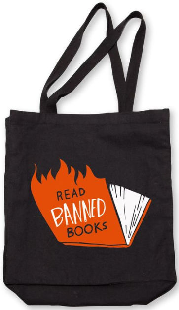 Banned Books tote bag