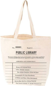 Title: Libraries Save Democracy Tote