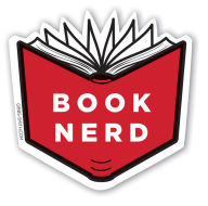 Title: Red Book Nerd Sticker, Author: Gibbs Smith Gift