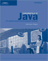 Activities Workbook for Lambert/Osborne's Fundamentals of Java: AP* Computer Science Essentials for the A & AB Exam, 3rd / Edition 3