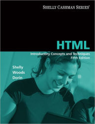HTML: Introductory Concepts and Techniques / Edition 5