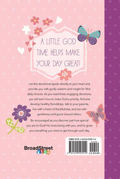 A Little God Time for Girls: 365 Daily Devotions