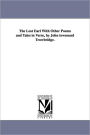 The Lost Earl with Other Poems and Tales in Verse, by John Townsend Trowbridge