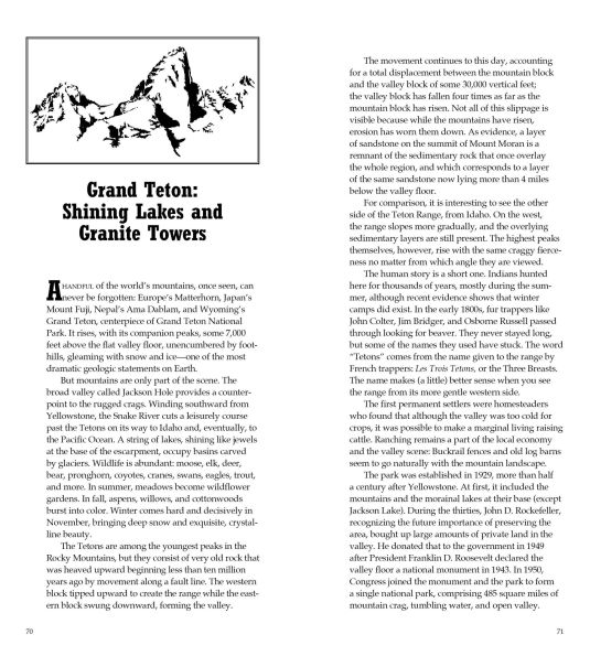 National Geographic Yellowstone and Grand Teton National Parks Road Guide: The Essential Guide for Motorists