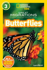 Title: Great Migrations: Butterflies (National Geographic Readers Series), Author: Laura Marsh