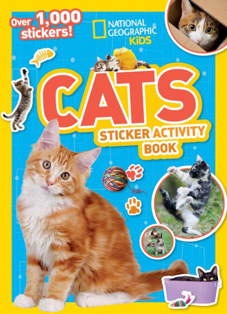 Barnes and Noble Blank sticker Book: Humorous Cat Blank Sticker  Book-Beautiful Cat Blank Sticker Book for Kids Stickers Collection  book-Kids stickers collection book-Blank sticker journal For Boys , Sticker  book, Blank sticker